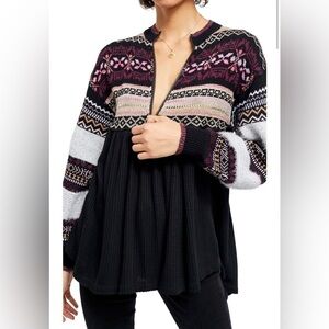 Free People Cozy Cottage Sweater